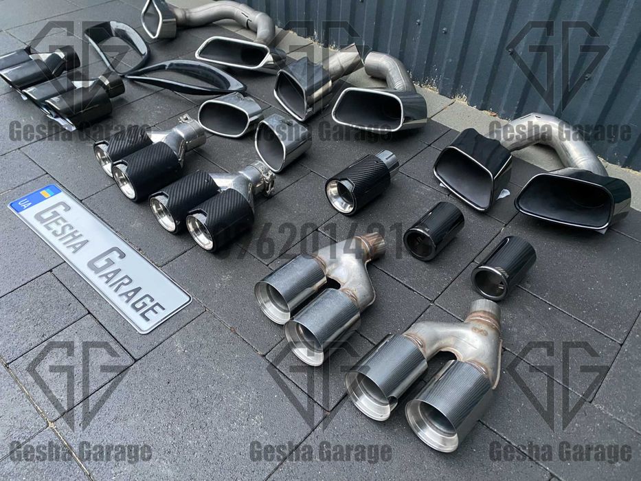 Наявність насадка глушника глушытеля BMW БМВ E70 E71 F10F11 F15 G30G31