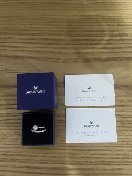 Conjunto aneis SWAROVSKI