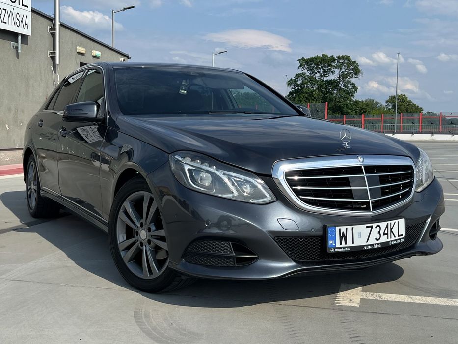 Mercedes-Benz Klasa E Skóry | LED | Bluetooth | Czujniki Parkowania