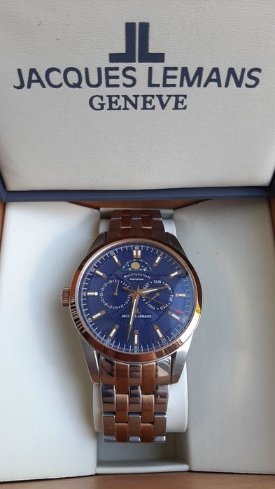 Годинник чоловічий JACQUES LEMANS 1-1596