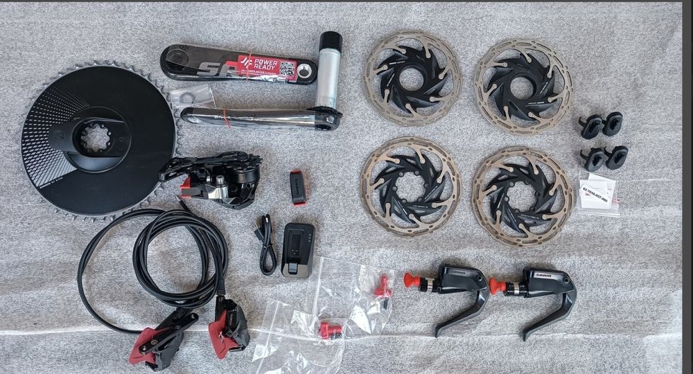 Crankset power meter SRAM RED eTap Aero 1/12 шатуни і повер метер