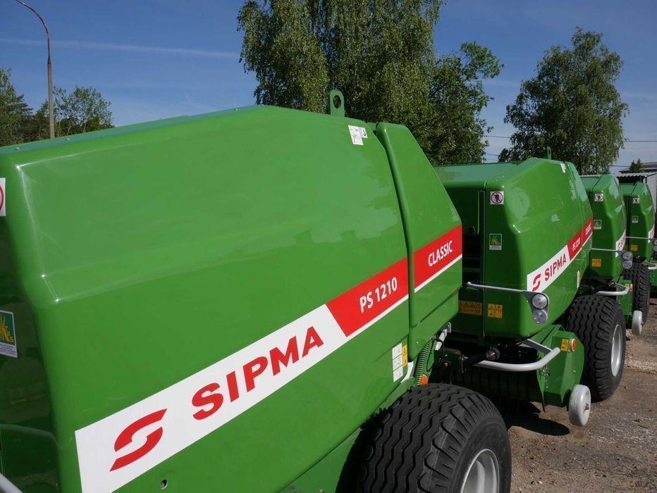 Prasa SIPMA 1210 CLASSIC 1221 FARMA PLUS siatka, koła 400  Belarka