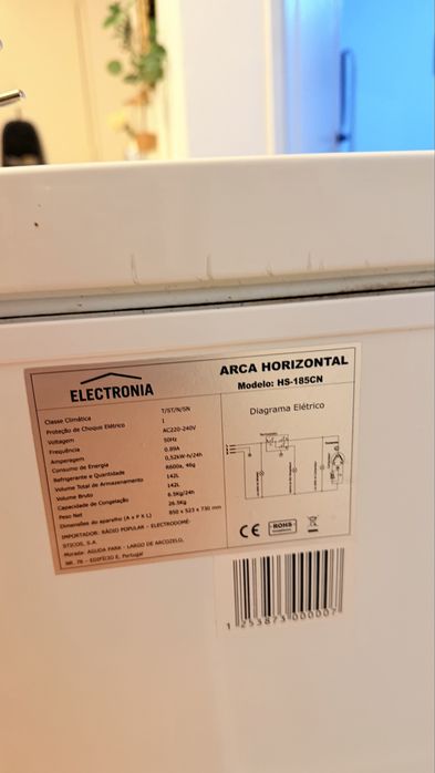 Arca Freezer Congelador
