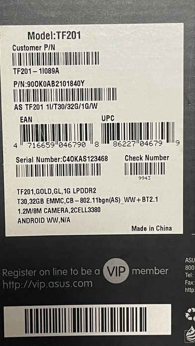 Айпад ASUS Eee Pad