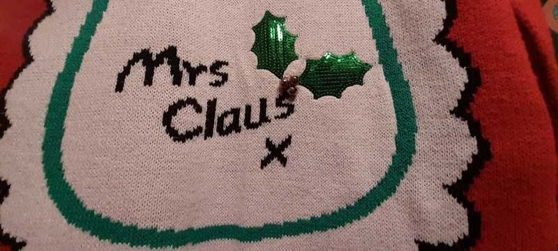 Sweterek świąteczny rozmiar S