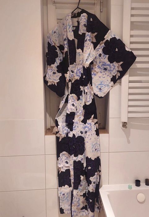 Jukata kimono japońskie letnie plus pasek