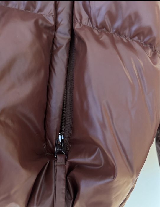 Kurtka puchowa GANT czekoladowa