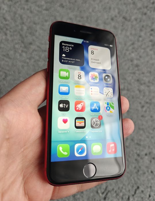 IPhone SE 2 2020, 256GB, Product RED: 3 799 грн. - Смартфони / мобільні ...