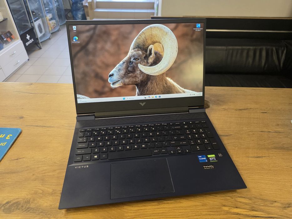 Sklep ladny laptop HP Victus 16-D i5 11400H 16gb 512gb 15.6" 144hz Rtx 3050Ti 4gb