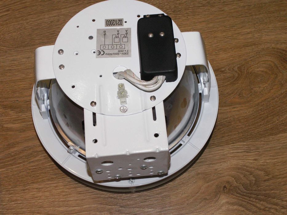 Brilux  - Oprawa sufitowa stała 8016 2x26W -  kolor biały