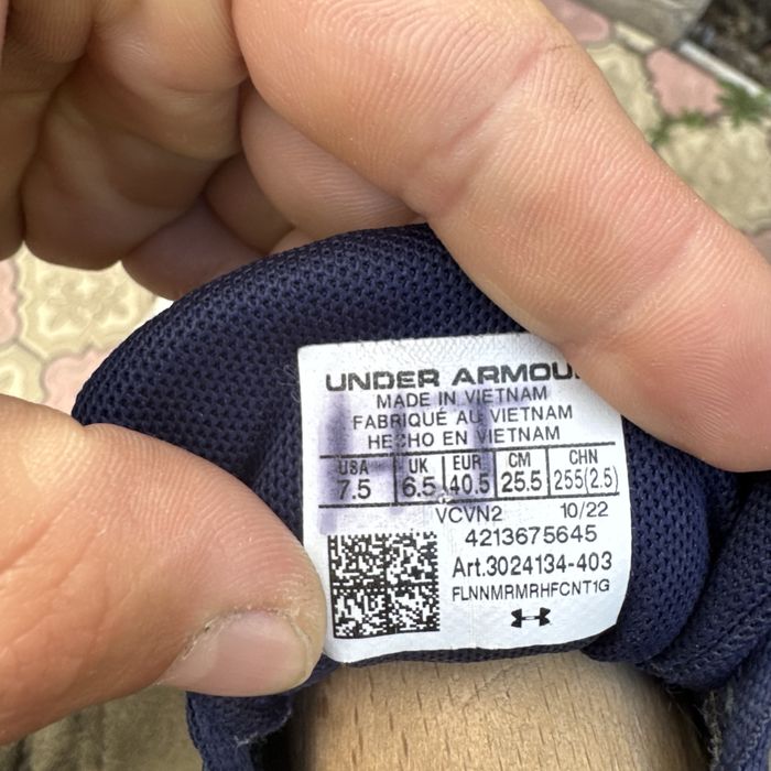 Кроссовки Under Armour UA Mojo 2, 40,5 размер, Оригинал, Кросівки