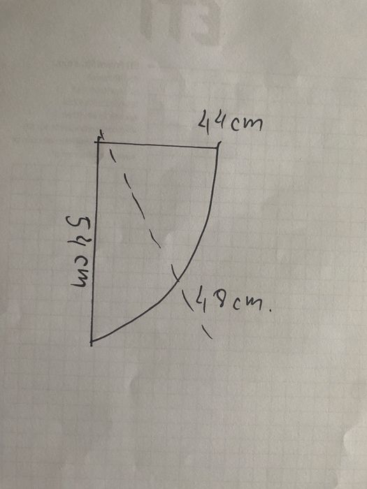 Półka pół okrągła biała narożnik.