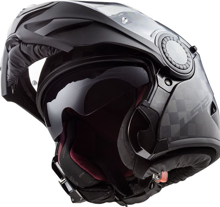 Capacete NOVO modular LS2 Carbono Total (40% Desconto) Tamanho S