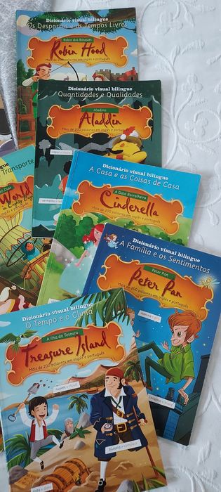 Livros / Dicionários Ilustrados de Inglês