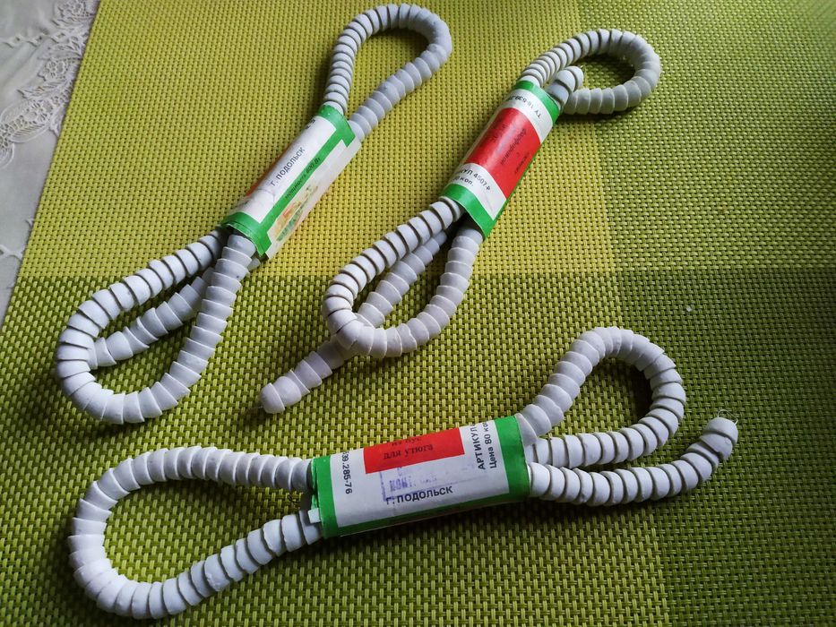 Нагревательный элемент с фарфоровыми бусами для утюга СССР. 600 W.