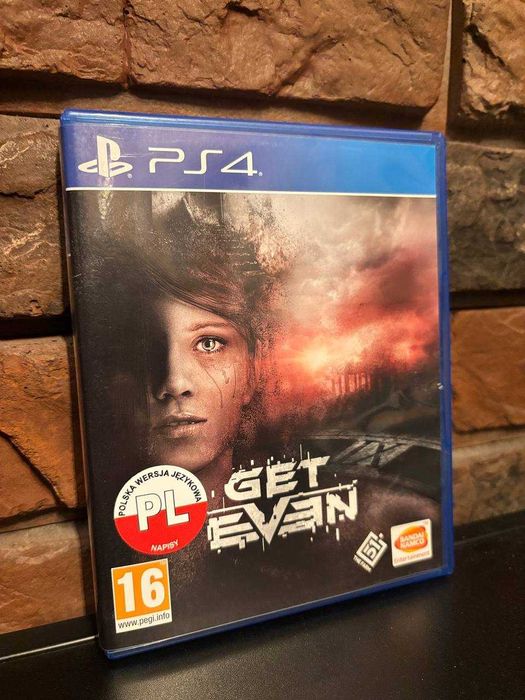 Get Even PL SONY PlayStation 4 PS4 PS5 jak NOWA gra akcji FPP FPS coop