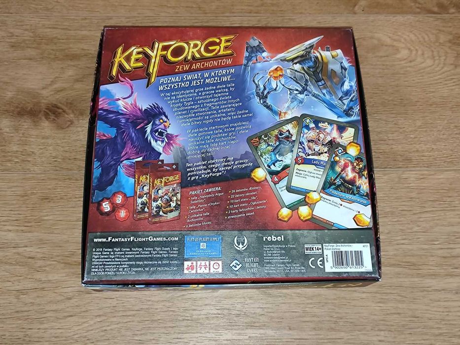 Gra Karciana Keyforge Zew Archontów