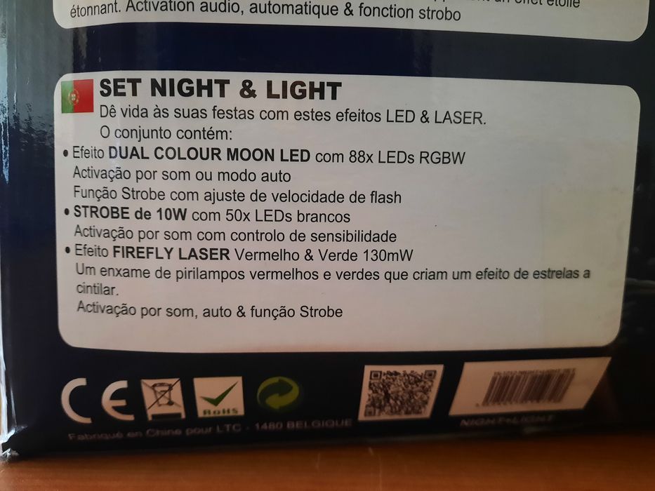 Conjunto de Luz, Led & Laser