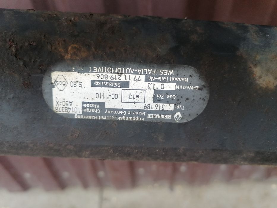 Hak holowniczy Westfalia Renault Espace 4