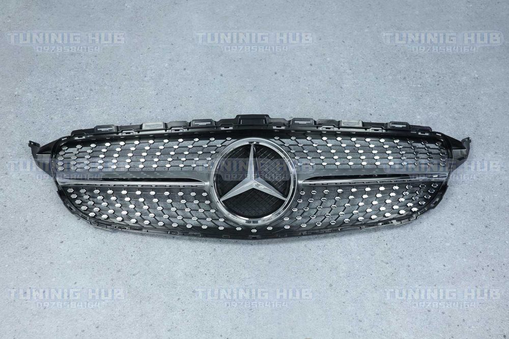 Решетка радиатора мерседес mercedes w212 w213 w205 w177 w117 w207 w219