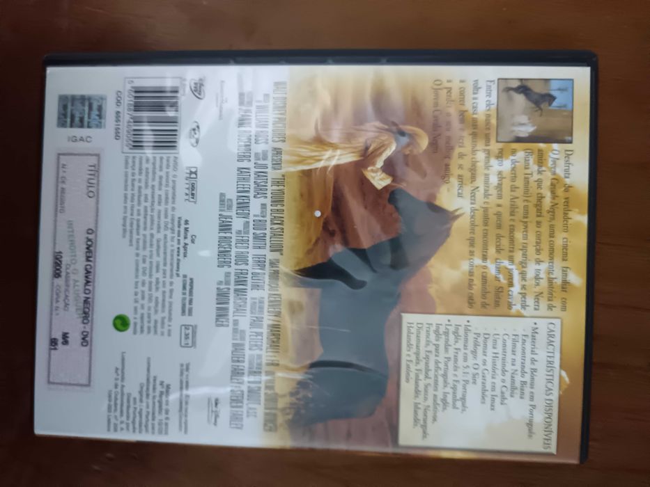 filme dvd original - o jovem cavalo negro