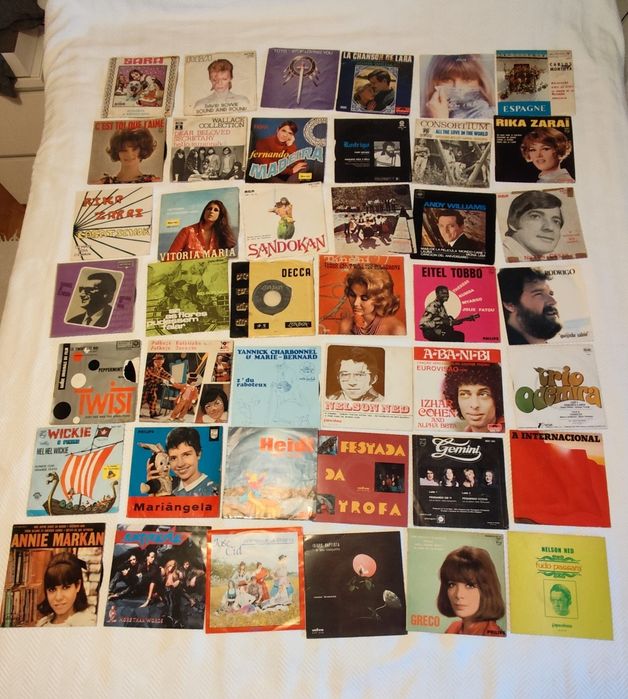 Vendo Singles e LP's de vinil