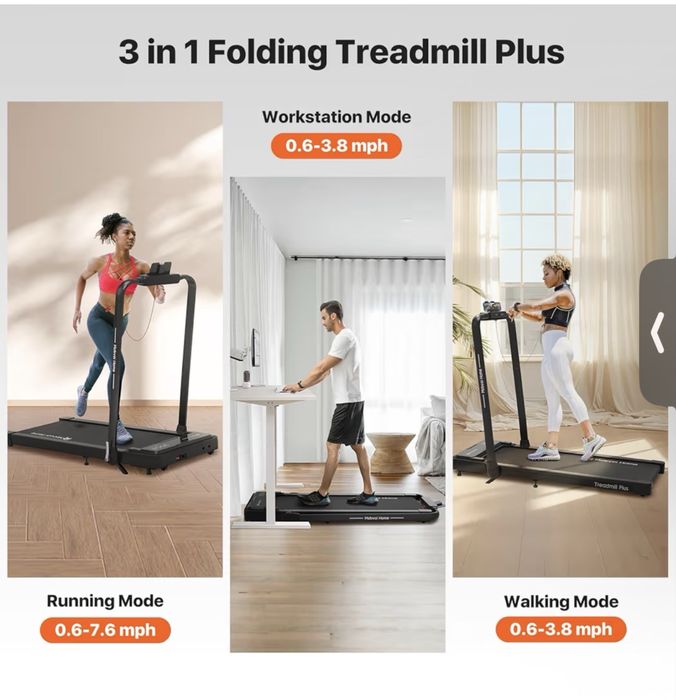 Passadeira de Corrida Mobvoi Home Treadmill Plus – Como Nova