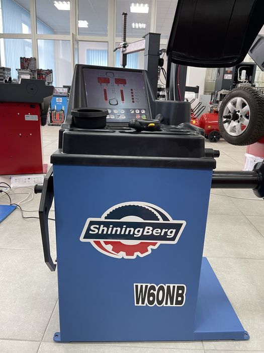 Балансировочный и Шиномонтажный  станок 220V 10-21" ShiningBerg T521.