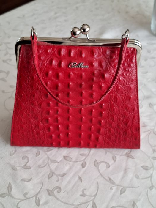 Skórzana damska torebka NOWA Belluci