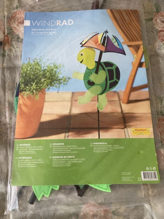 Artigos decorativos para festas ou jardim