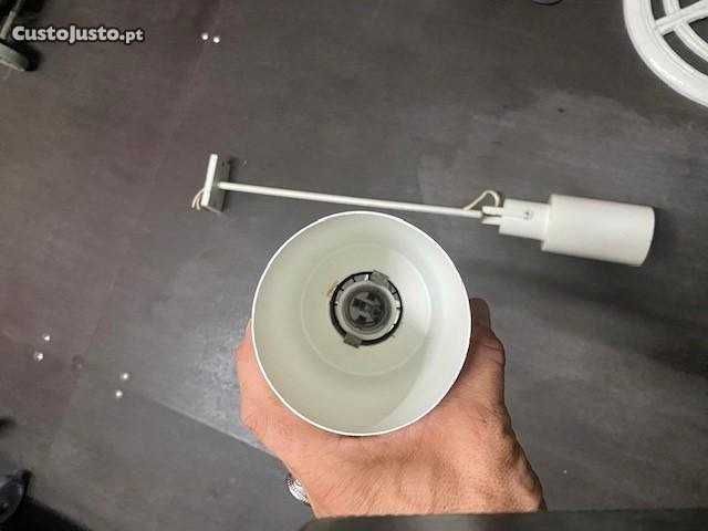 Conjunto 2 Candeeiros de exterior moderno em aço