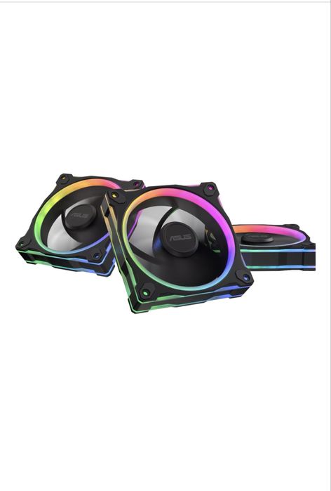 3x Wentylatory do obudowy 120mm ARGB ASUS
