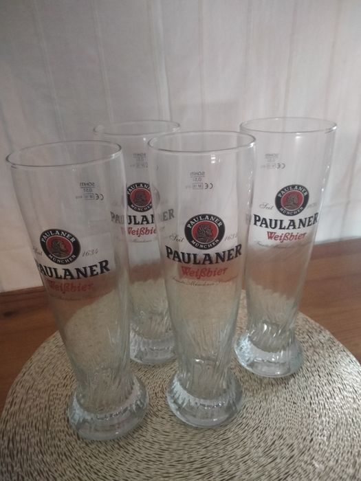 Paulaner Weißbier 50cl - Conjunto 4 copos