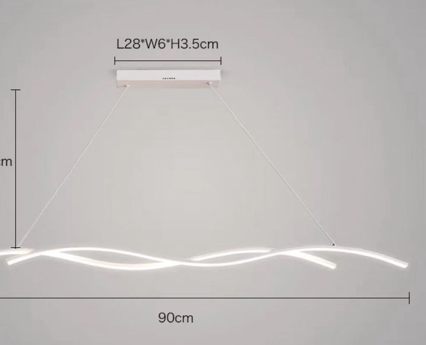 Candeeiro de tecto led