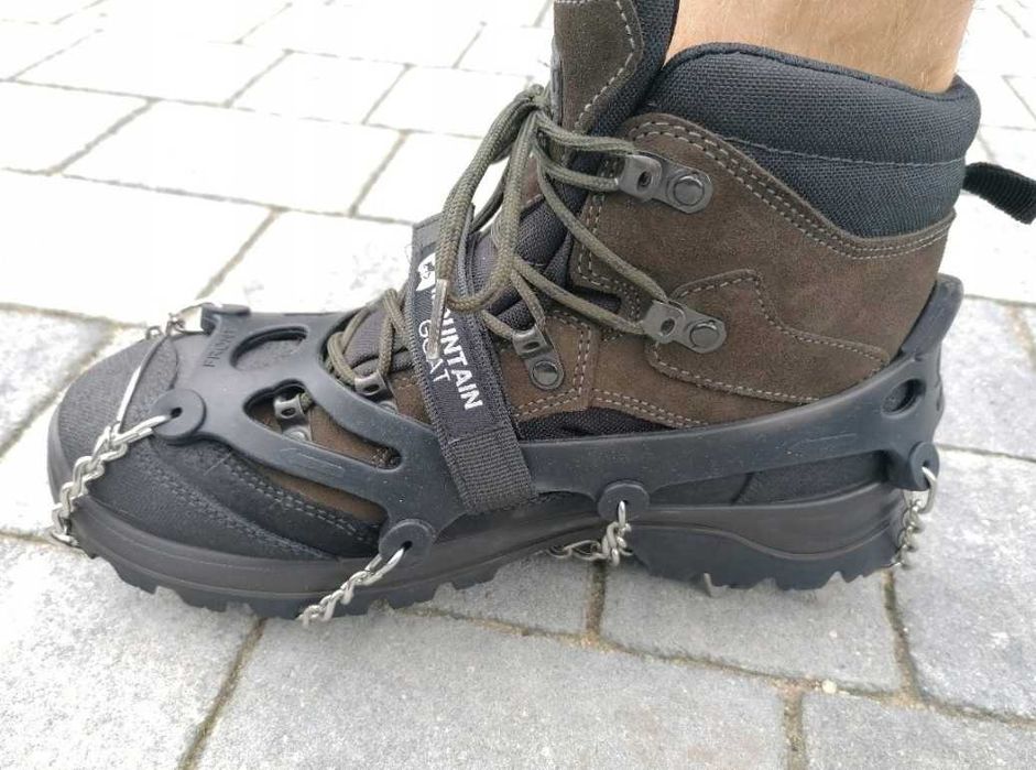 RACZKI ANTYPOŚLIZGOWE KOLCE na BUTY trekkingowe turystyczne