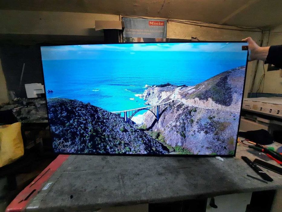 65" Безрамочний TCL GoogleTv Смарт Український 65V6B з Німеччини Новий