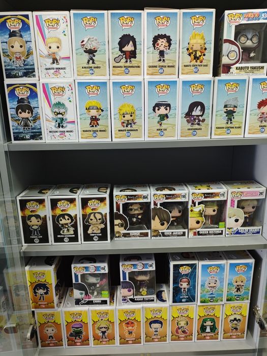 Funko pop anime e disney