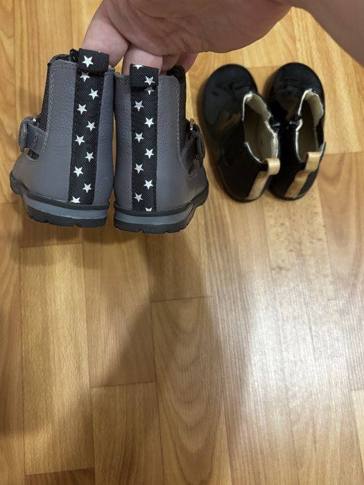 Осінні чоботи, черевики, хайтопи, ботинки Clarks 22 розмір, устілка 13,5 см, 14,5 см