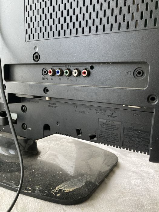 TV Philips 90 дисплей тріщина