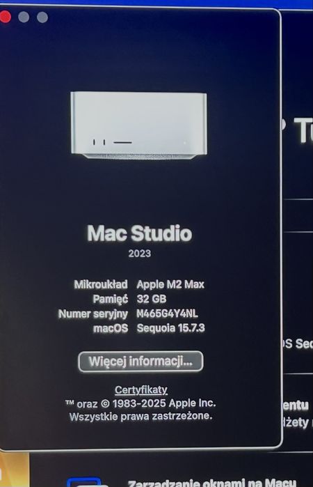 Studiomac2 nowe  sprzet w pudelku z okablowaniem zapraszam polecam