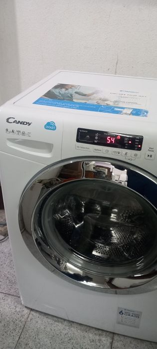 Maquina lavar roupa candy 9k, com entrega