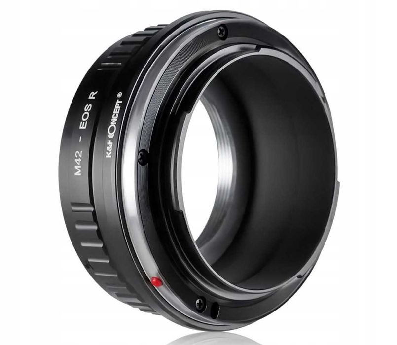 Adapter m42 na EOS R Canon R EF-R RF K&F Concept wersja 2024 z kluczem