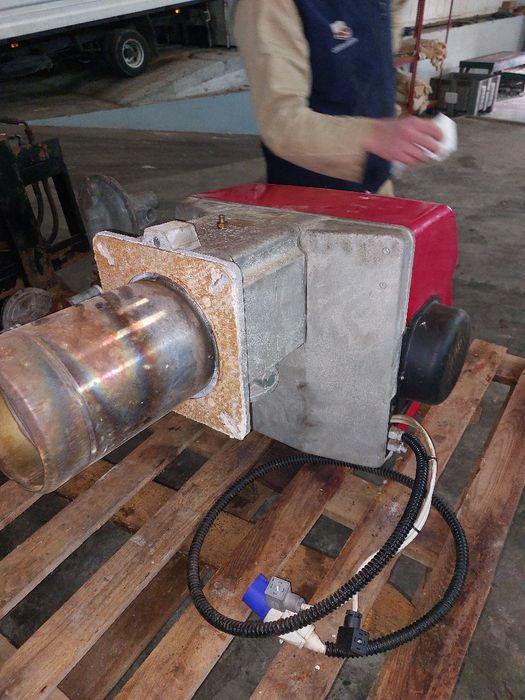 Queimador a gas industrial