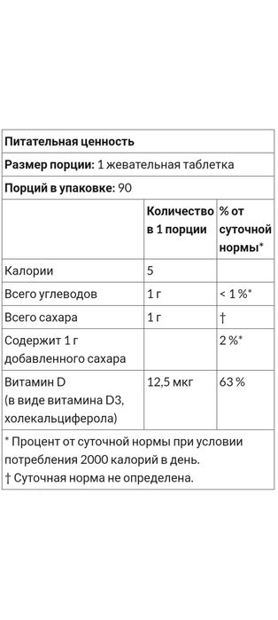 Витамин D3 D 3, США, 500 МЕ, Витамин Д3 Д 3 для детей, 90 животных