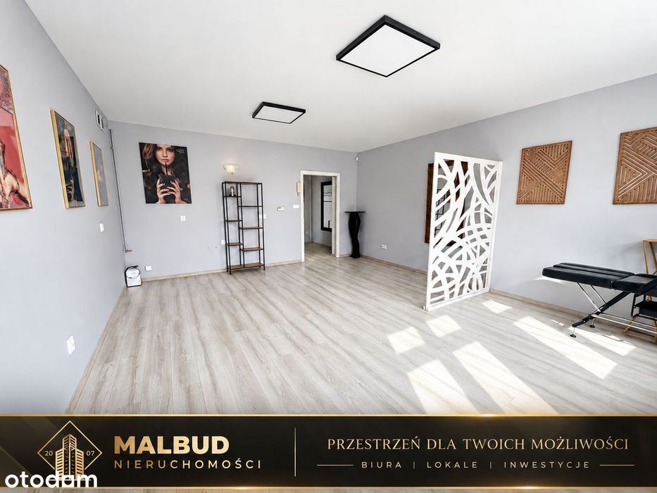 Słoneczny LOKAL 42m² CENTRUM INOWROCŁAW RYNEK Parking Wysoki Standard