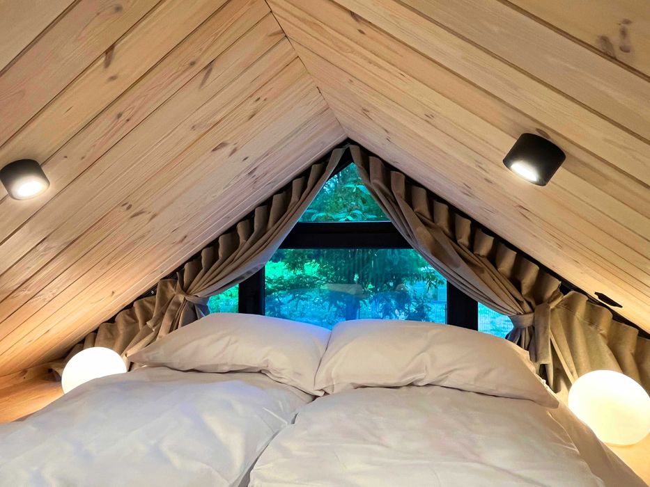 Nowe domki Sława do wynajęcia nad jeziorem Bay Zatoka Radzyń