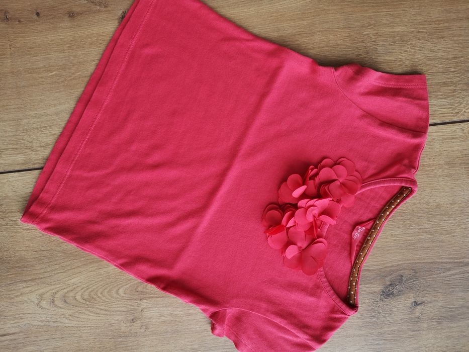 Matalan + NEXT komplet 2szt bluzeczka i spódniczka 3 lata