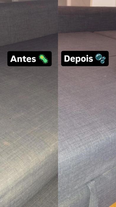 Limpeza tapetes sofás colchões tecidos