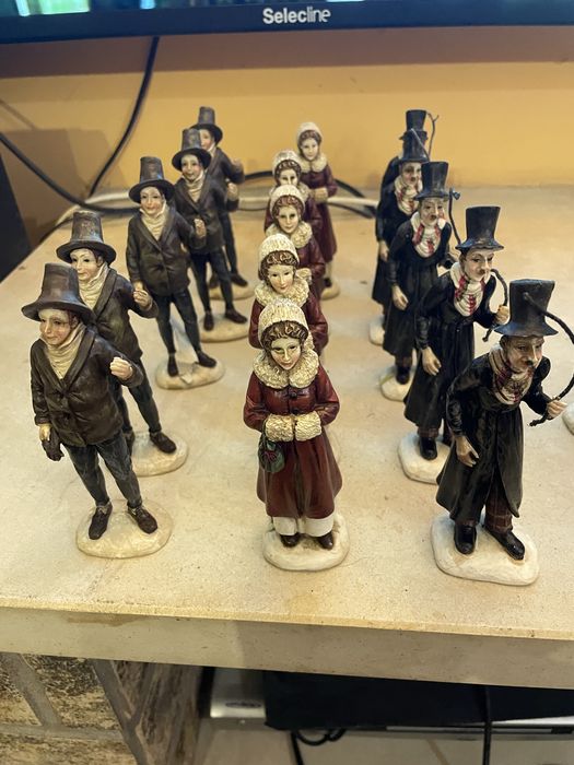 Bonecos para decoração conjunto de três