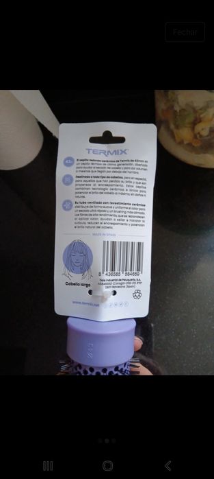 Escova de cabelo Termix